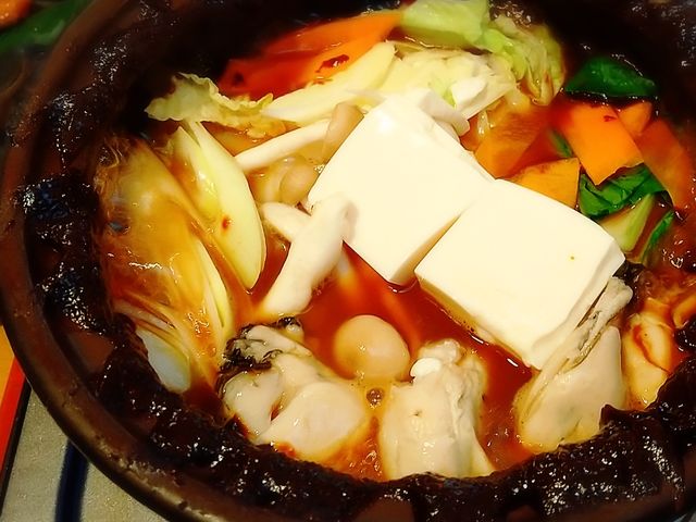土手鍋うどん_味の民芸相模原橋本店