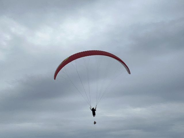 天気が良ければもっと最高でした!_空ともパラグライダースクール