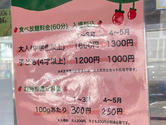山鹿観光いちご園_山鹿観光いちご園