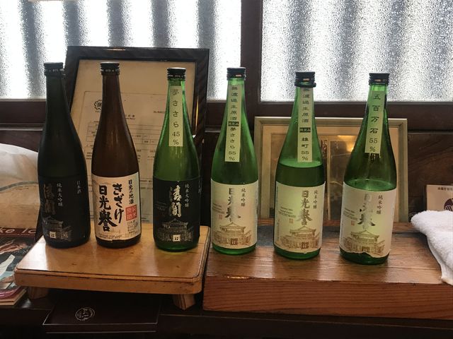 試飲したもの達_渡邊佐平商店