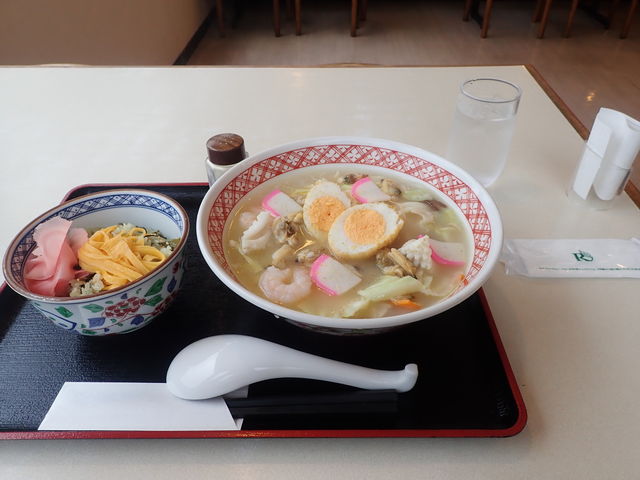 太平燕(タイピーエン)と高菜ご飯のセット_ニュースカイホテル北熊本サービスエリア上り線