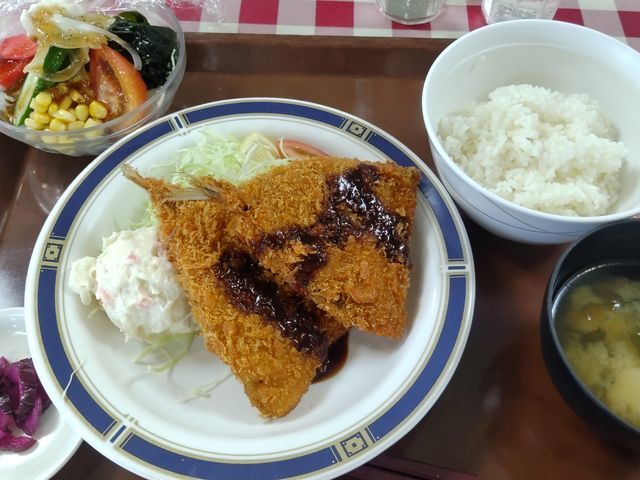 アジフライ定食_レストランたま