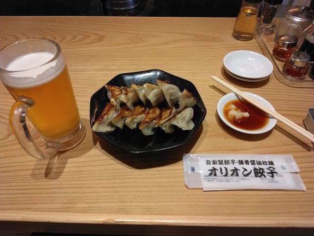 この餃子はおいしいものでした。_オリオン餃子 本店