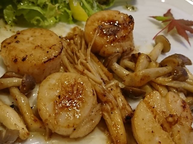 北海道ホタテのバター焼き_しゃぶしゃぶ ひらの