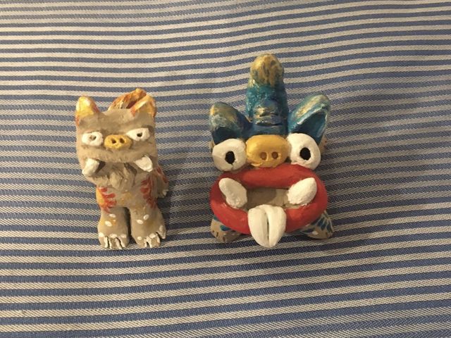 自分だけのシーサが作れました!
だんだんと愛着が湧いてきて旅の良い思い出になりました。_国際通り 体験工房 TRIP CRAFT NAHA