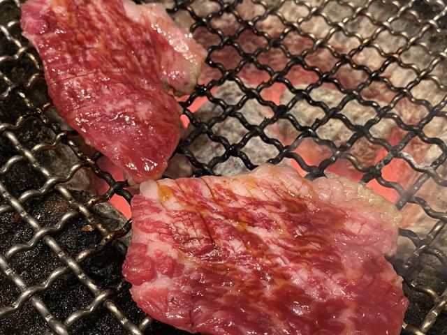 炭火七輪で焼くお肉最高♪_炭火焼肉 ホルモン ひびの亭 中もず店
