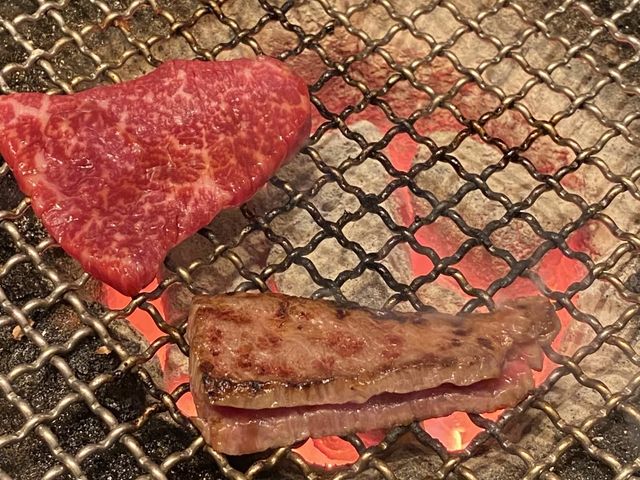 炭火七輪で焼くお肉最高♪_炭火焼肉 ホルモン ひびの亭 中もず店