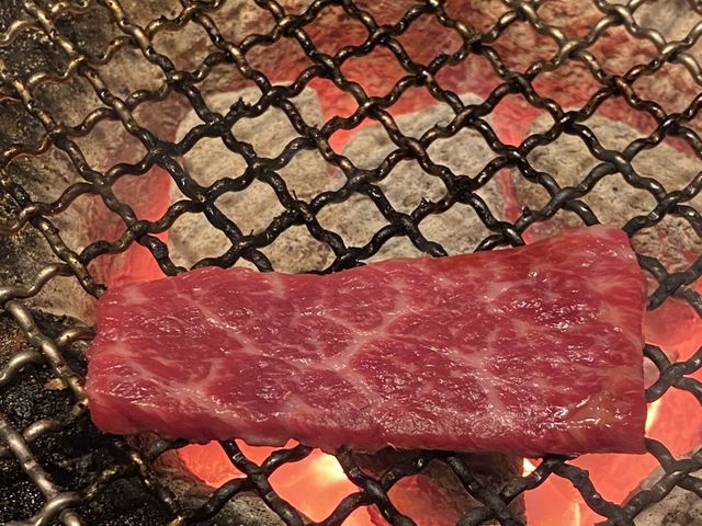 炭火七輪で焼くお肉最高♪_炭火焼肉 ホルモン ひびの亭 中もず店