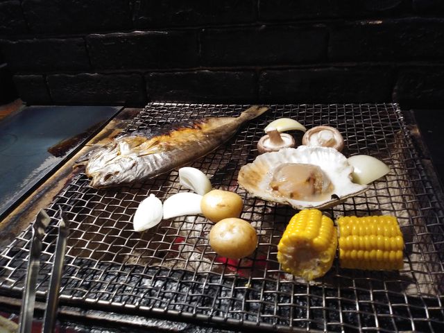 おいしかったです。_炉ばた煉瓦