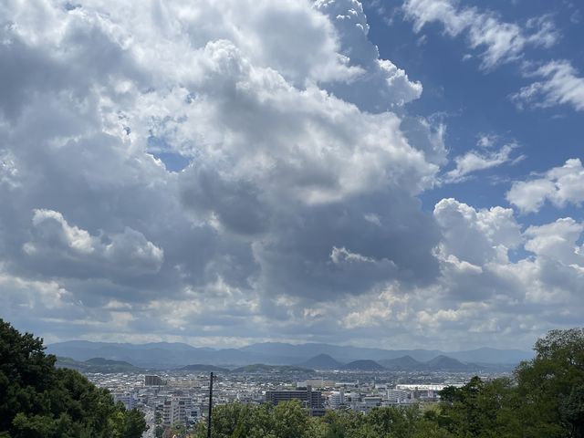 上から見た景色_屋島神社