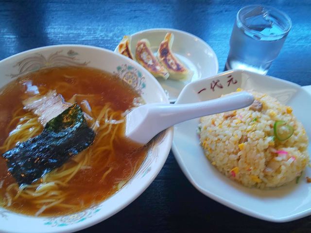 チャーハンラーメンセット_一代元宮原西口店