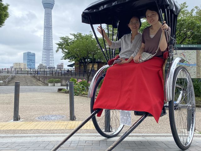 お母さんとの写真です!_東京力車