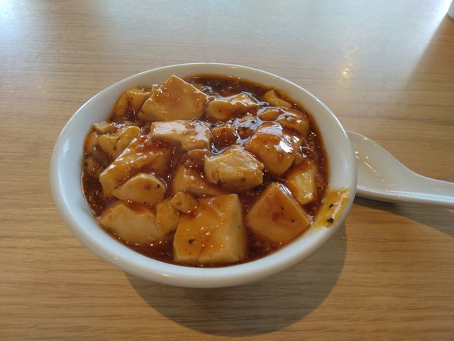 柔らかいお豆腐の麻婆豆腐です。辛過ぎず美味しいです。_個室Dining 新荘園 SHINSOUEN