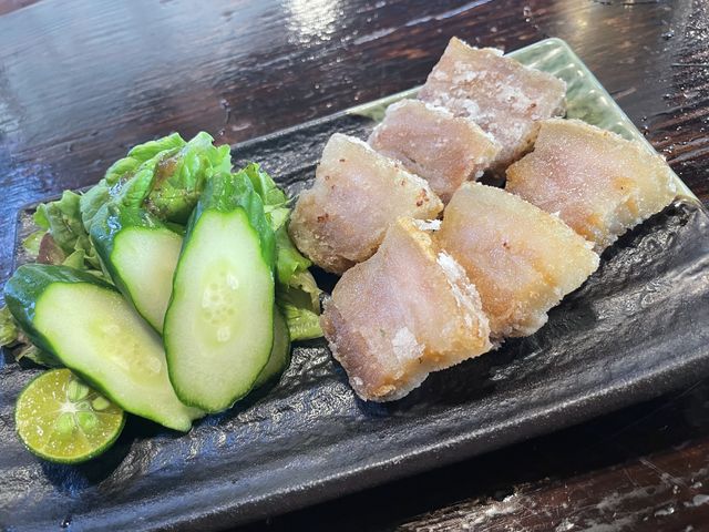 スーチカ(豚肉の塩漬)
お酒のアテに最高です!_そば処 竹の子