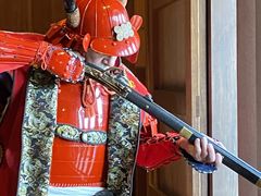 白石城 甲冑体験の写真1