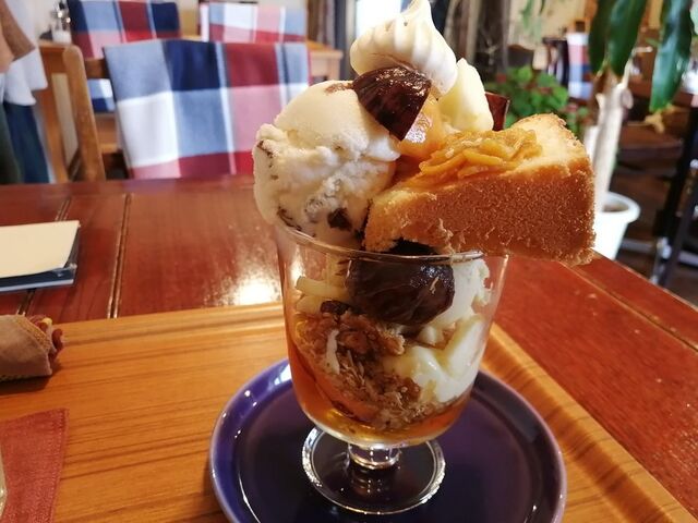 秋パフェ_喫茶ことり
