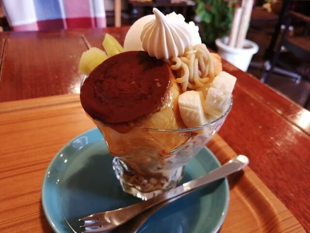 プリン・ア・ラ・モード_喫茶ことり
