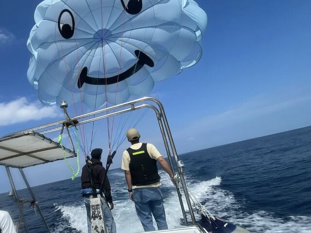 にこちゃんパラシュートです_ANKER THE OCEAN CLUB