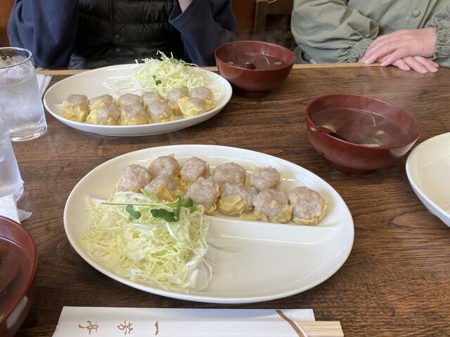 シュウマイ定食_一芳亭 本店