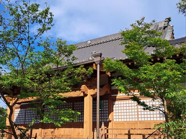 2.24.5.30 庭の整備工事をされていました。_宿水山 善来寺