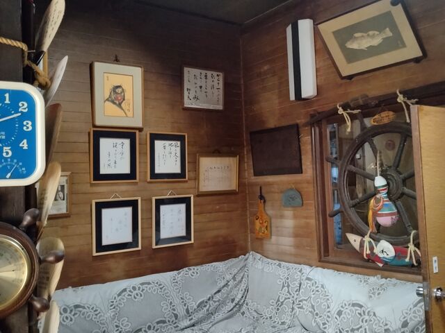 休憩室 昭和の感じがします_さゞ波館(鉱泉)