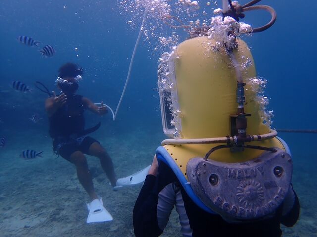ヘルメットは意外と重い_M'zOcean