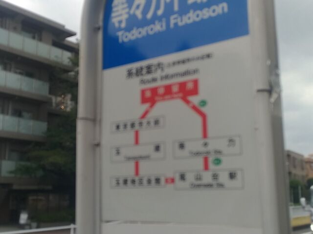 等々力駅から行けないので等々力不動尊から迂回して渓谷散策_東急大井町等々力駅