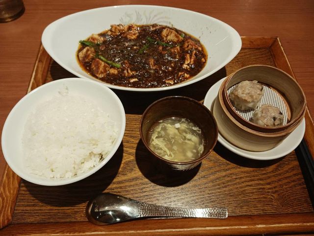 麻婆豆腐セット_サワダ飯店 横浜ランドマークプラザ店
