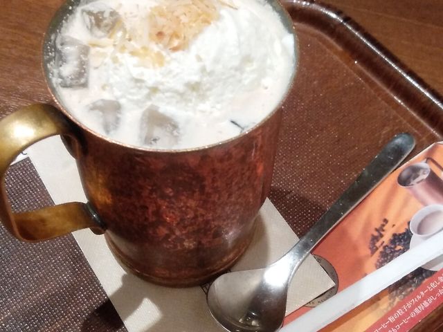 ココナッツミルク珈琲_上島珈琲 黒田記念館店