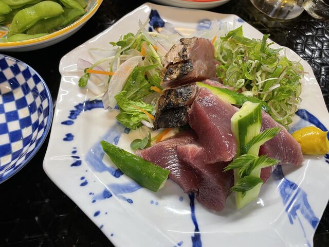 カツオ刺身_魚助