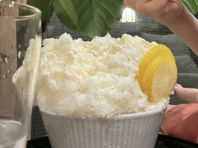 酵素浴後のかき氷はやみつきになりそう_高輪発酵浴サロン 久