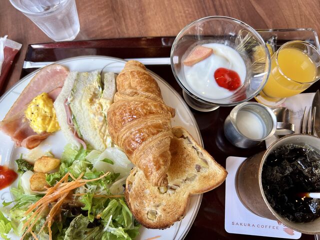 モーニング(ボリュームもあり、美味しい)_桜珈琲 泉佐野店