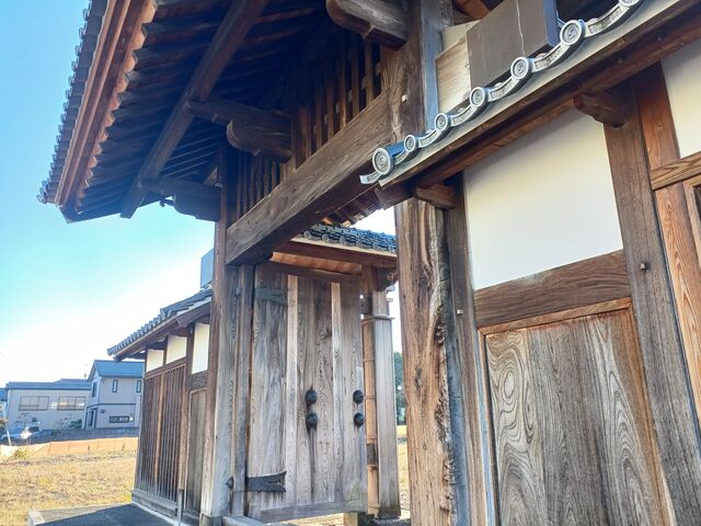 陣屋門_石岡の陣屋門