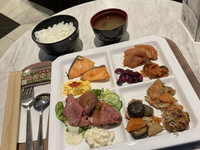 主に和食プレート_ホテルウィングインターナショナルセレクト大阪梅田