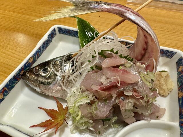 鯵のたたきが新鮮で美味しかったです。_鷹