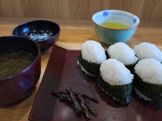 天むす5とあおさの味噌で1000円_千寿