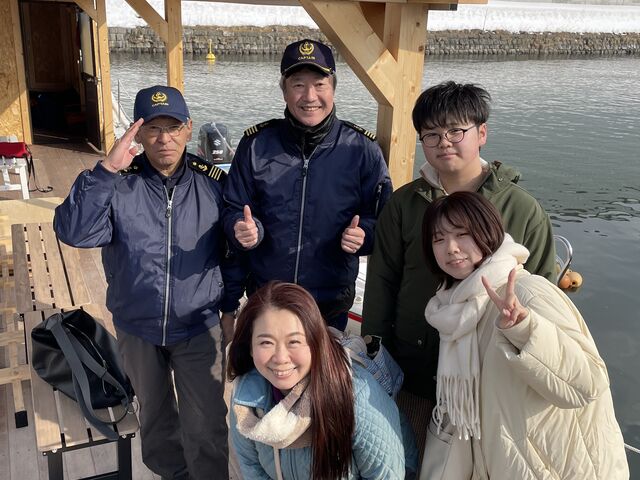 お二人の船長さんの掛け合いも最高です。_小樽港&運河クルーズPonte
