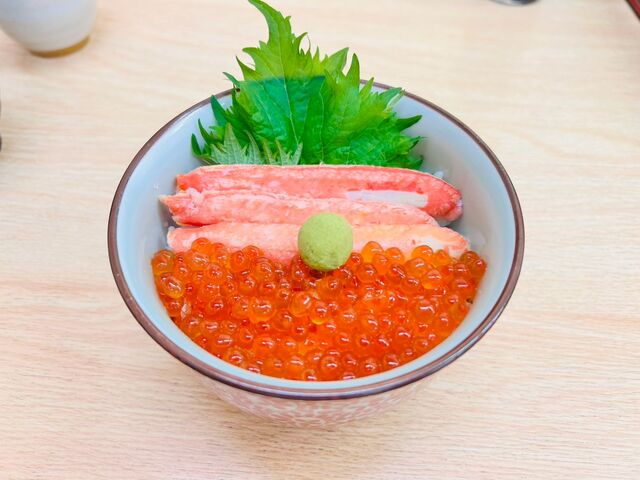 カニイクラ丼_一花亭 たびじ