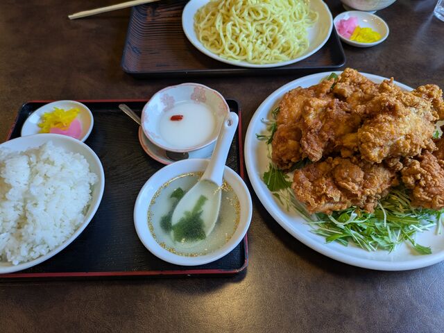 からあげ定食_中華さくら