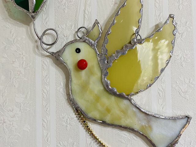 我が家で飼っているオカメインコを作りました_Lino la craft