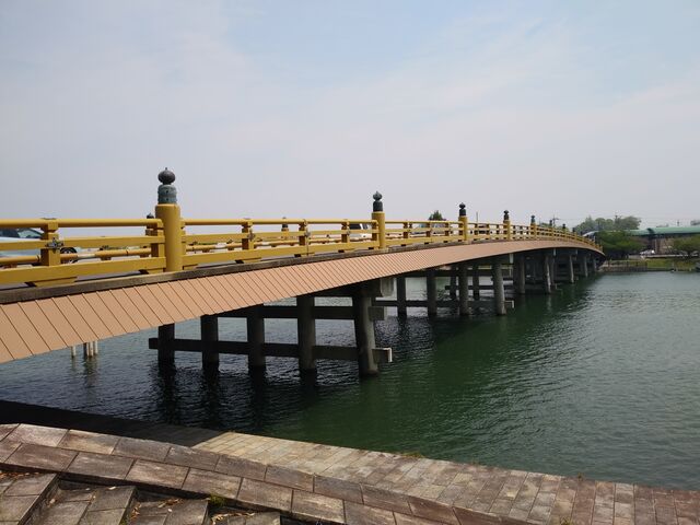 瀬田の唐橋。_瀬田の唐橋