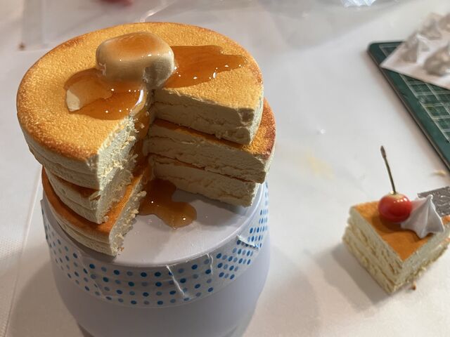 切れ端もキーホルダーにしました!_体験工房CHAM