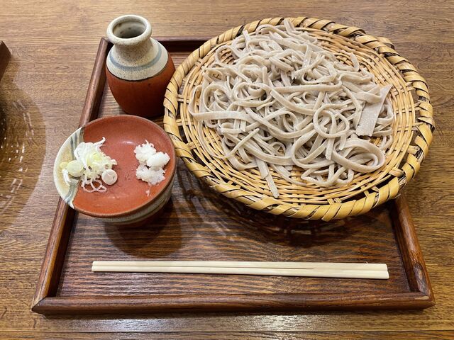 打ちたてのお蕎麦をその場で実食☆残りはお土産で美味しいお蕎麦の茹で方マニュアルもいただけました_めん公望