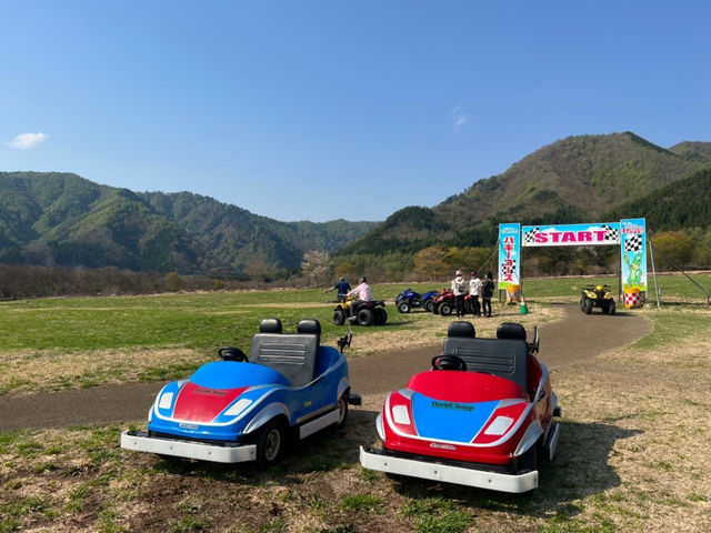 エンジンバギー、ゴーカート_わくわくファーム前森高原