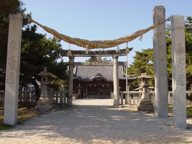 弓削神社の写真1