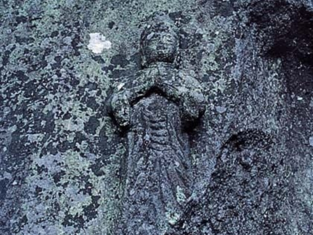 磨崖仏(英彦山)の写真1