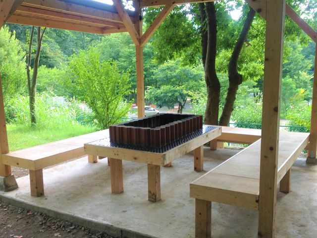 【BBQ】
自然に囲まれてBBQ!_長瀞オートキャンプ場