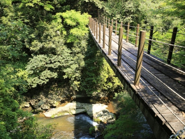 岳間渓谷_岳間渓谷キャンプ場