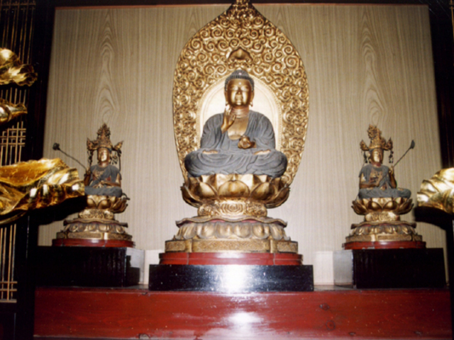 安養寺木造薬師如来坐像の写真1