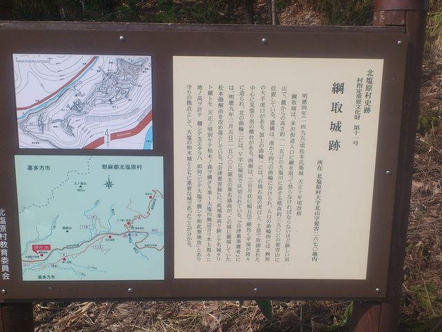 綱取城跡の写真1